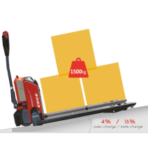 Transpalette électrique lithium 1500 kg PTE15N EDGE