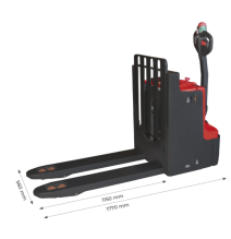 Trans-gerbeur électrique