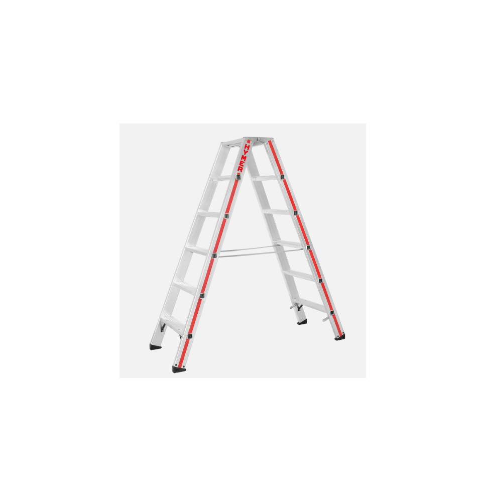 Escabeau double marche 8024