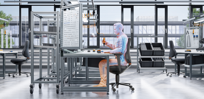 aménagement poste de travail_ergonomime_atelier industriel